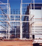 Construção Estrutura metálica Galpão de Carrocerias – General Motors