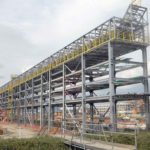 Construção Estrutura metálica Pipe Racks e Prédios Industriais – COMPERJ – Petrobras