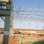Construção Estrutura metálica Galpão Industrial