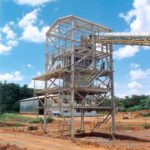 Construção Estrutura metálica Prédio de Equipamentos – SAMARCO