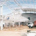 Construção Estrutura metálica Aerporto