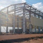 Construção Estrutura metálica Galpão, Caldeira e Outros – Usina Nova América