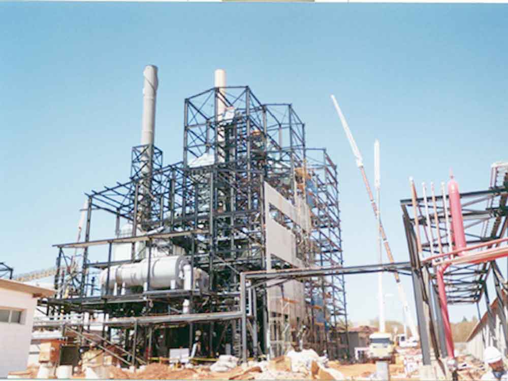 Construção Estrutura metálica Cimento e Fertilizantes Edifícios Industriais - Ultrafértil