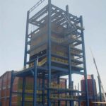 Construção Estrutura metálica Usina Rafard – Construção do Prédio Para Caldeira