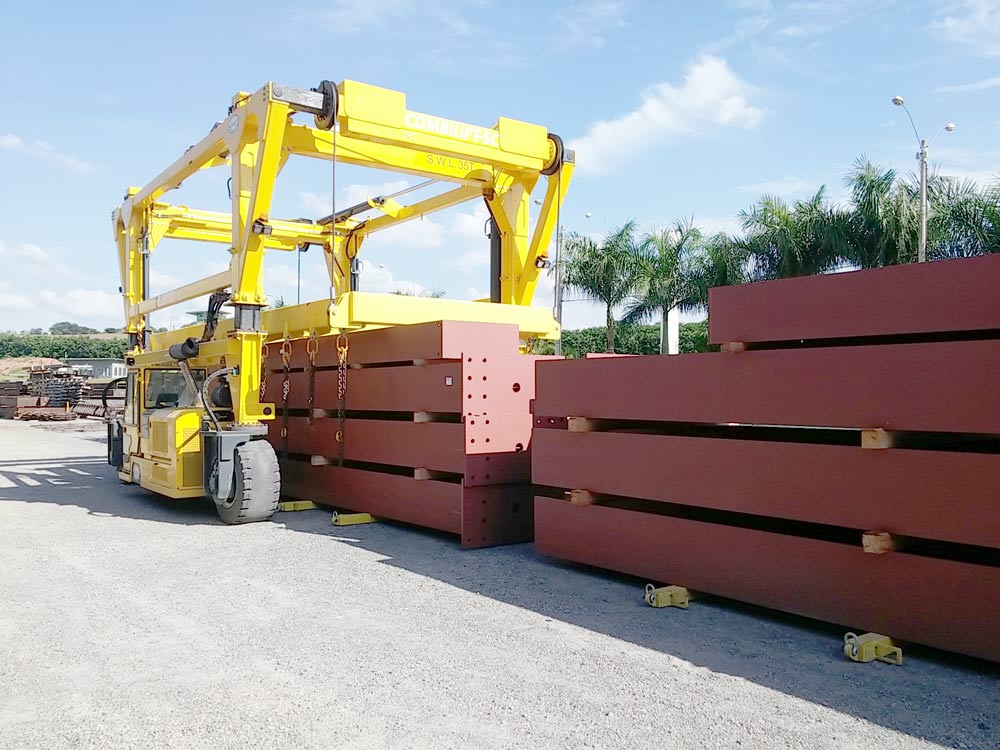 Estruturas Metálicas para Caminhos de Rolamentos de Pontes Rolantes - PCHS - Quebec