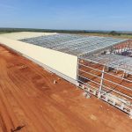 Construção Estrutura metálica  Galpão Industrial e Demais Facilidades – Asperbras Petróleo, Papel e Celulose