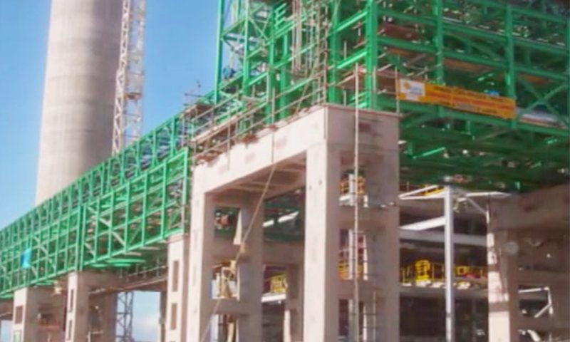 Construção Estrutura metálica Petróleo, Papel e Celulose 	Pipe Racks - Veracel Celulose