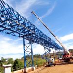 Construção Estrutura metálica Siderurgia, Mineração e Energia Prédio e Pipe Rack – CBMM