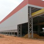 Construção Estrutura metálica Galpão Industrial – Correias Mercúrio Siderurgia Mineração e Energia