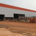 Construção Estrutura metálica Galpão Industrial – Correias Mercúrio Siderurgia Mineração e Energia