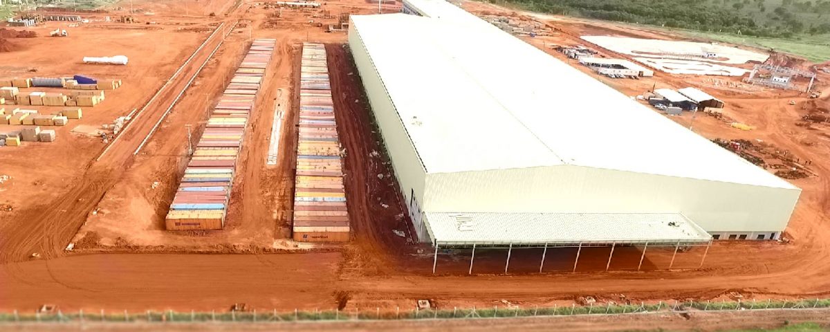 Construção Estrutura metálica Galpão Industrial e Demais Facilidades - Asperbras Petróleo, Papel e Celulose